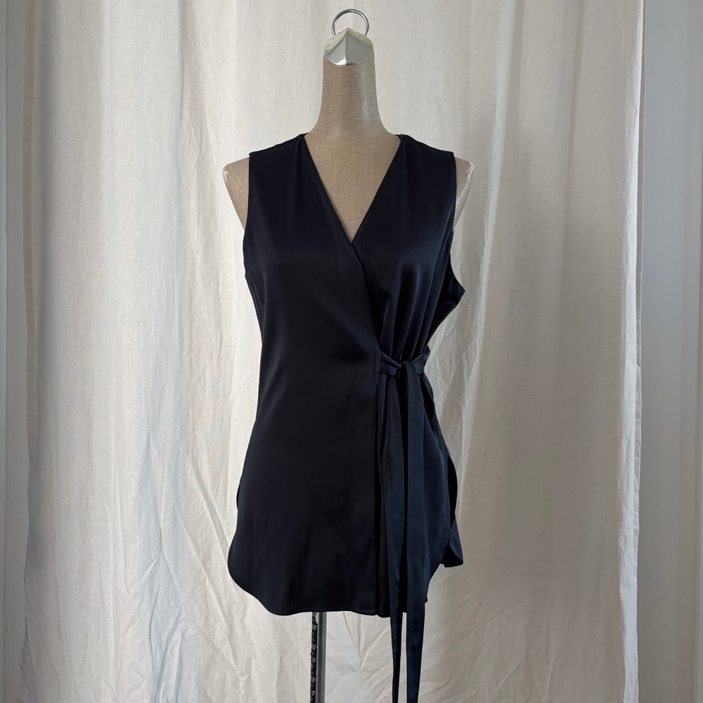 3.1 Philip Lim Sleeveless Wrap Top - Picture 2 of 7